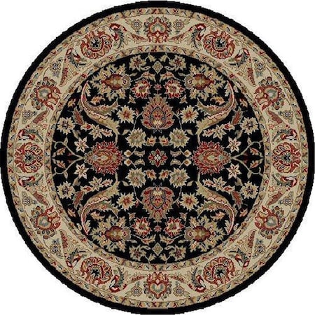 Concord Global 7 ft. 10 in. x 10 ft. 10 in. Ankara Sultanabad - Black 62037